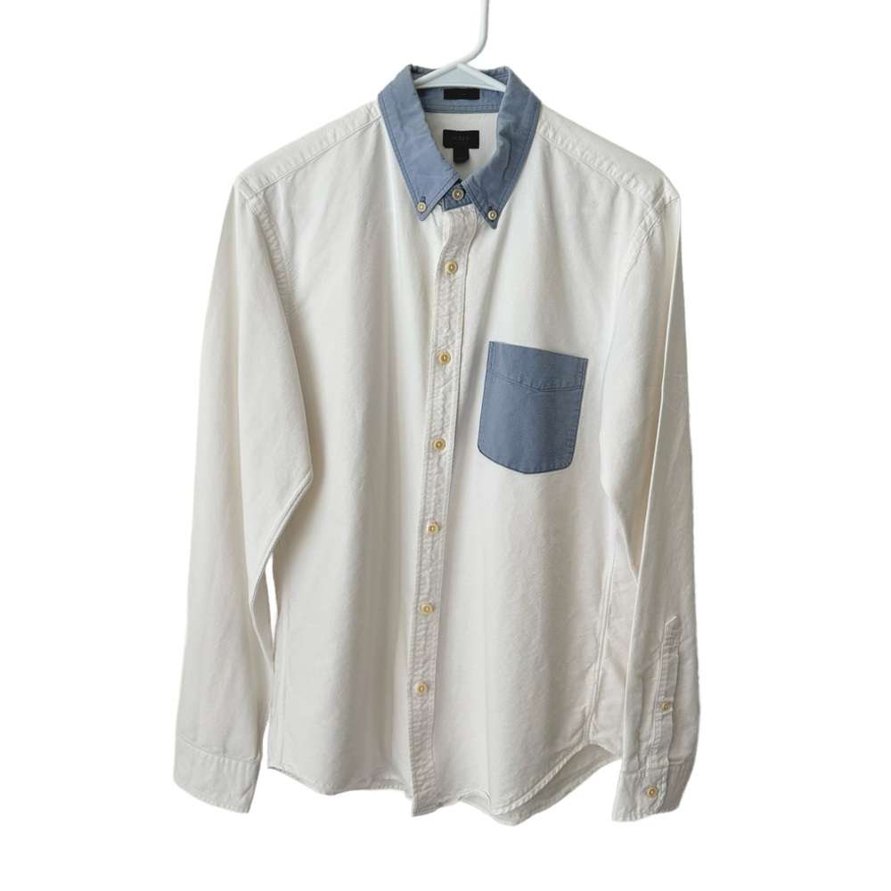 jcrew • men’s oxford button down shirt
